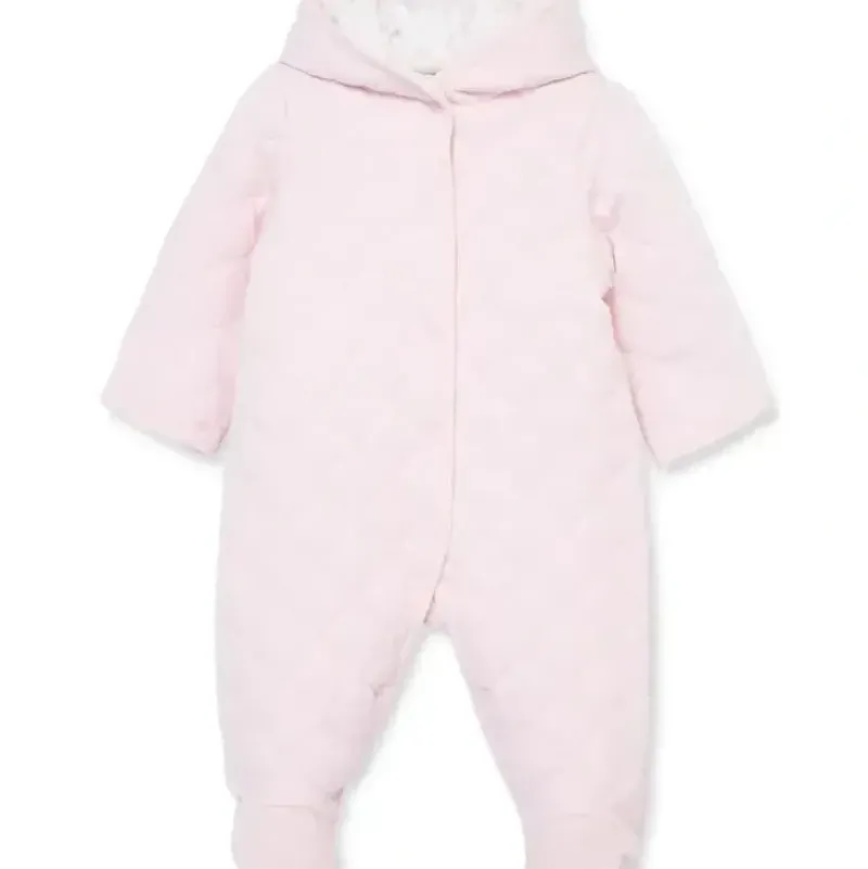 Shop All|Little Me - Baby Girl Charms Quilted Pram Pink - cutbabycare.com | baby boutique & care hub