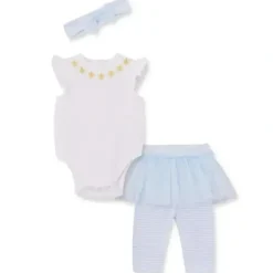 Shop All|Little Me - Baby Girl Daisy Skegging Set, Blue - cutbabycare.com | baby boutique & care hub