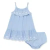 Shop All|Little Me - Baby Girl Embroidered Sundress & Panty - cutbabycare.com | baby boutique & care hub