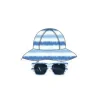 Shop All|Little Me - 2Pc Boy Hat & Sunglass Set Tie Dye, Blue/White, 0/12M - cutbabycare.com | baby boutique & care hub