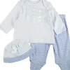 Shop All|Little Me - 3Pk Baby Boy Puppy Fun Set Blue - cutbabycare.com | baby boutique & care hub