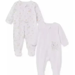 Shop All|Little Me - 2Pk Baby Boys Lucky Pups Footies - cutbabycare.com | baby boutique & care hub