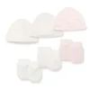 Shop All|Little Me - 3Pk Baby Girl Charms Hat & Mitt Pink - cutbabycare.com | baby boutique & care hub