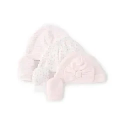 Shop All|Little Me - 6Pk Baby Girls Posy Hat & Mitten Set - cutbabycare.com | baby boutique & care hub
