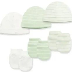 Shop All|Little Me - 3Pk Baby Joy Hat & Mitt Set - cutbabycare.com | baby boutique & care hub