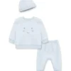 Shop All|Little Me - 3Pk Baby Joy Quilt Pant Set Grey - cutbabycare.com | baby boutique & care hub
