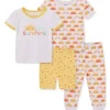Shop All|Little Me - 4Pk Baby Neutral Sunshine Pj Yellow - cutbabycare.com | baby boutique & care hub