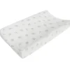 Shop All|Living Textiles Organic Cotton Muslin Newborn/Baby Change Pad Cover Dandelion - cutbabycare.com | baby boutique & care hub