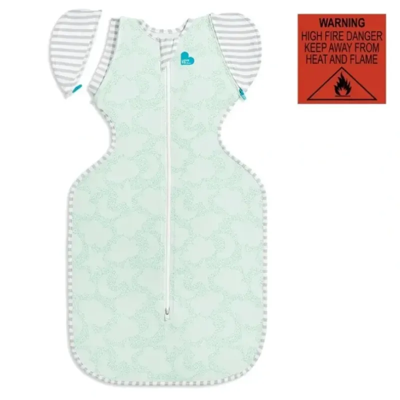 Health Safety|Love to Dream Swaddle UP Transition Bag Organic 1.0Tog Mint M - cutbabycare.com | baby boutique & care hub