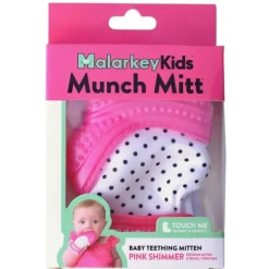Stroller|Malarkey Kids Munch Mitt Pink Shimmer - cutbabycare.com | baby boutique & care hub
