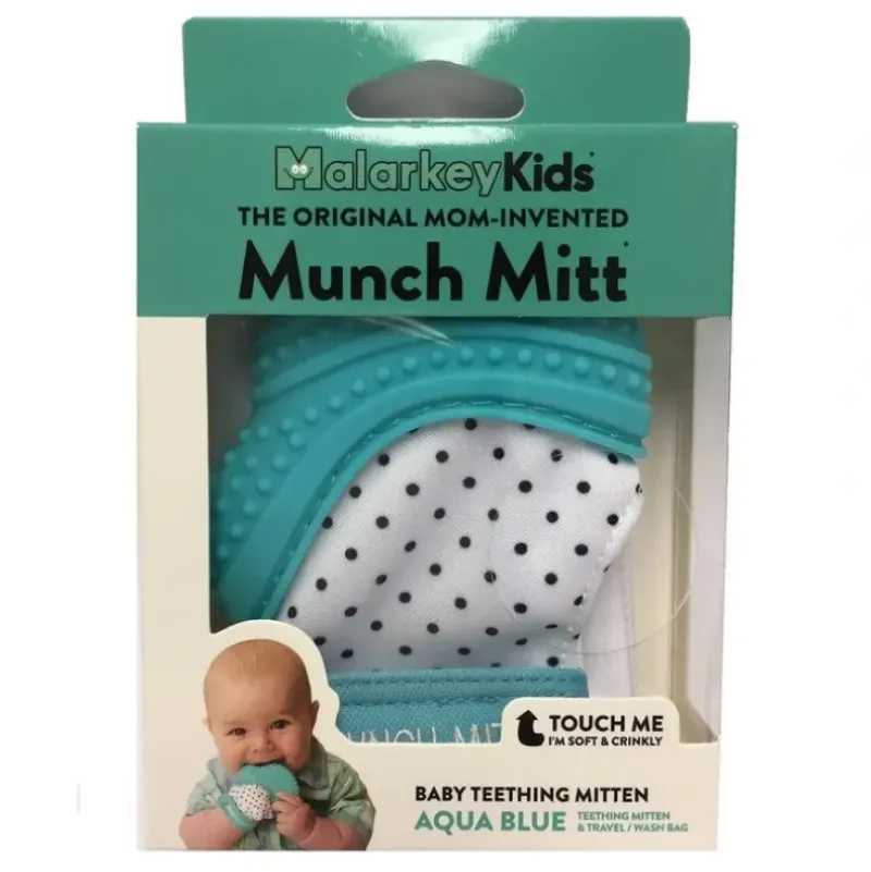 Stroller|Malarkey Kids Munch Mitt Aqua Blue - cutbabycare.com | baby boutique & care hub