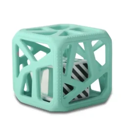 Stroller|Malarkey Kids Soft Chewing Cube Baby/Infant 3m+ Sensory Rattle/Teether Toy Mint - cutbabycare.com | baby boutique & care hub