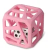 Stroller|Malarkey Kids Soft Chewing Cube Baby/Infant 3m+ Sensory Rattle/Teether Toy Pink - cutbabycare.com | baby boutique & care hub