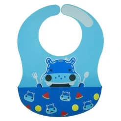 Shop All|Marcus & Marcus Wide BPA Free Silicone Bib Food Catcher Baby/Toddler 6m+ Blue - cutbabycare.com | baby boutique & care hub