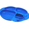 Shop All|Marcus & Marcus Yummy Dips Suction Divided Plate - Lucas Blue - cutbabycare.com | baby boutique & care hub