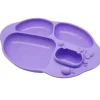 Shop All|Marcus & Marcus Yummy Dips Suction Divided Plate - Willo Lilac - cutbabycare.com | baby boutique & care hub