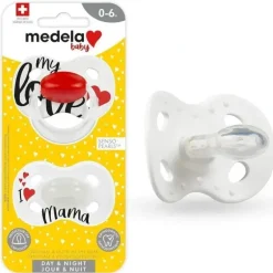 Shop All|Medela Day&Night Pacifier - My Love - cutbabycare.com | baby boutique & care hub