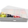 Shop All|Melii - 12 Compartments Divided Snack Container, Grey - cutbabycare.com | baby boutique & care hub