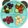 Shop All|Melii - 100% Silicone Divided Suction Plate with Removable Dividers, Bear - cutbabycare.com | baby boutique & care hub
