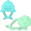 Shop All|Melii - Baby Teethers, 100% Food Grade Silicone, Multiple Textures, BPA Free, Dino & Shark - cutbabycare.com | baby boutique & care hub