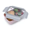 Shop All|Melii - Bento Box with Removable Compartments, 1250ml, Pink Purple Grey - cutbabycare.com | baby boutique & care hub