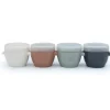 Shop All|Melii - 4Pk Snap & Go Baby Food Storage Containers with Lids, Earth Tones, 4 Oz - cutbabycare.com | baby boutique & care hub