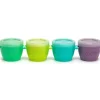 Shop All|Melii - 4Pk Snap & Go Baby Food Storage Containers with lids, 6 Oz - cutbabycare.com | baby boutique & care hub