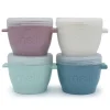 Shop All|Melii - 4Pk Snap & Go Baby Food Storage Containers, 6 Oz - cutbabycare.com | baby boutique & care hub