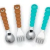 Shop All|Melii - 4Pk Toddler & Kid Feeding Spoon & Fork Set, Shark & Bear - cutbabycare.com | baby boutique & care hub