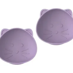 Shop All|Melii - Silicone Suction Bowls for Babies and Toddlers, 10.1 oz - 2 Pack, Cat Purple - cutbabycare.com | baby boutique & care hub
