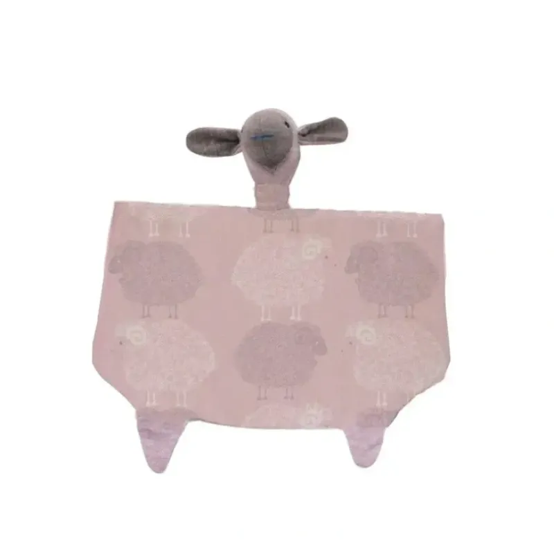 Shop All|Merino Kids Snuggle Toys - Pink Sheep Print - cutbabycare.com | baby boutique & care hub