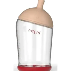 Health Safety|Mimijumi - Baby Bottle Very Hungry Light Nipple 8Oz - cutbabycare.com | baby boutique & care hub
