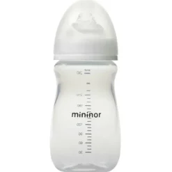 Shop All|Mininor Baby/Infant 240ml PP Feeding Bottle w/ Anti-Colic Silicone Teat Clear - cutbabycare.com | baby boutique & care hub