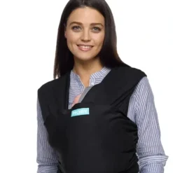Shop All|Moby Evolution Baby Wrap Carrier Black - cutbabycare.com | baby boutique & care hub