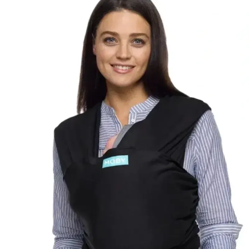 Shop All|Moby Evolution Baby Wrap Carrier Black - cutbabycare.com | baby boutique & care hub