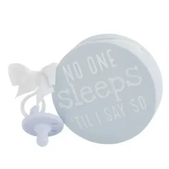 Shop All|Mud Pie 21 - Pacy holder Set - Blue No one sleeps til I say so - cutbabycare.com | baby boutique & care hub