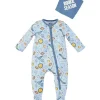 Shop All|Mud Pie - Baby Boy Sports Sleeper And Bib - cutbabycare.com | baby boutique & care hub