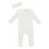 Shop All|Mud Pie - Baby Girl Rib Star Sleeper And Headband - cutbabycare.com | baby boutique & care hub