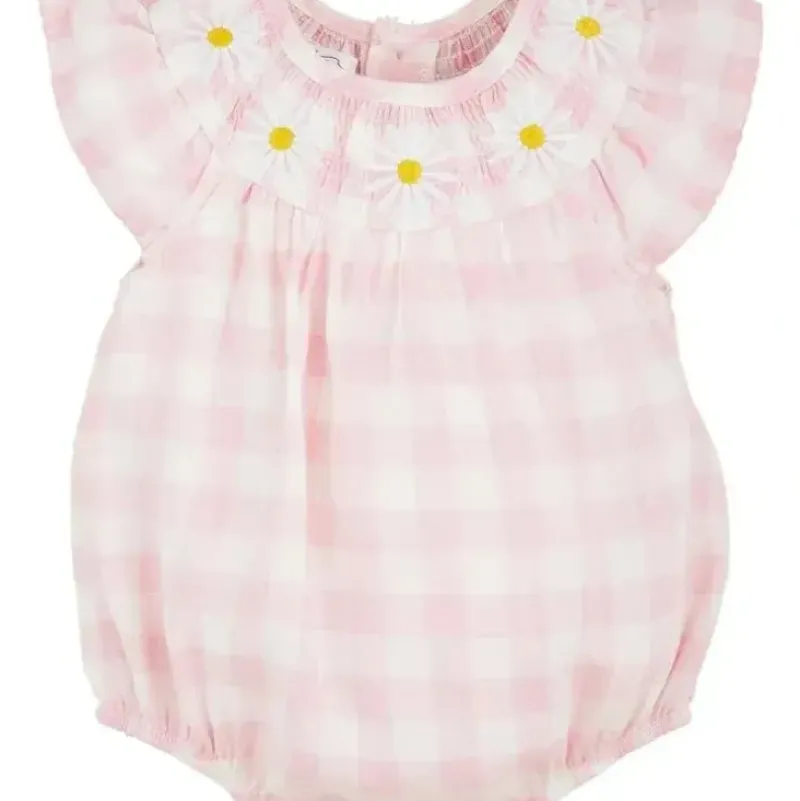 Shop All|Mud Pie - Baby Girl Smocked Daisy Bubble - cutbabycare.com | baby boutique & care hub