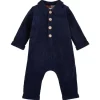 Shop All|Mud Pie - Baby Navy Corduroy One-Piece - cutbabycare.com | baby boutique & care hub