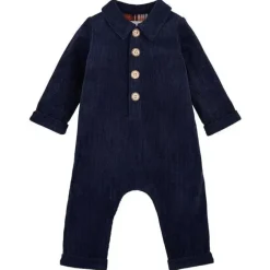 Shop All|Mud Pie - Baby Navy Corduroy One-Piece - cutbabycare.com | baby boutique & care hub