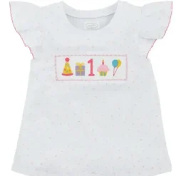 Shop All|Mud Pie - Birthday Girl Smocked One Tunic 12-18M - cutbabycare.com | baby boutique & care hub