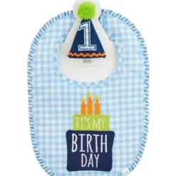 Shop All|Mud Pie - Blue Gingham Cake Smash Set - cutbabycare.com | baby boutique & care hub