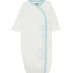 Shop All|Mud Pie - Blue Hello World Gown, 0/3M - cutbabycare.com | baby boutique & care hub