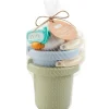 Bath Potty|Mud Pie - Blue Stacking Bath Bucket Set - cutbabycare.com | baby boutique & care hub