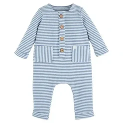 Shop All|Mud Pie - Blue Stripe One Piece, 6-9 Months - cutbabycare.com | baby boutique & care hub