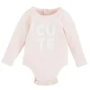 Shop All|Mud Pie - Cute Crawler Bodysuit, Pink - cutbabycare.com | baby boutique & care hub