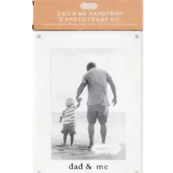 Shop All|Mud Pie - Dad & Me Handprint Frame Kit - cutbabycare.com | baby boutique & care hub