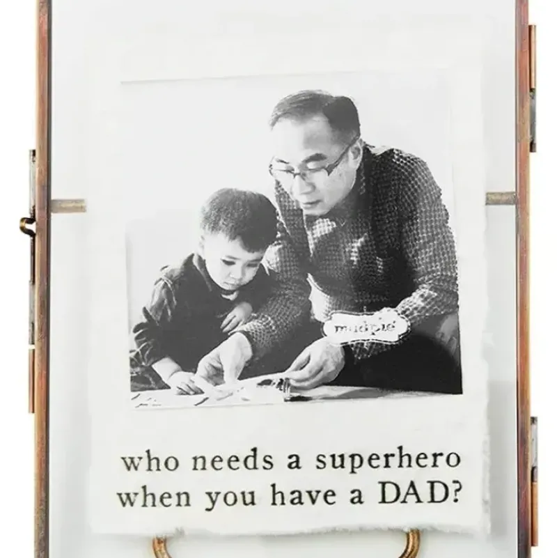 Shop All|Mud Pie - Dad Glass Brass Frame - cutbabycare.com | baby boutique & care hub