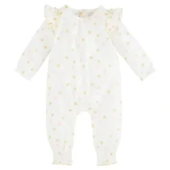 Shop All|Mud Pie - Dot Ruffle One-Piece - cutbabycare.com | baby boutique & care hub